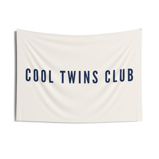 Cool Twins Club Wall Tapestry